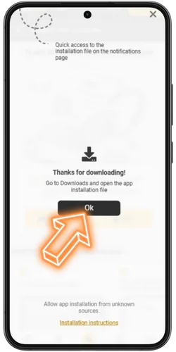Install our app