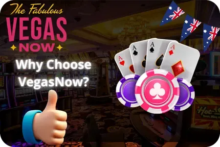 VegasNow Casino online benefits for australian players